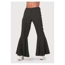 Hippie broek zwart bi-stretch man