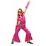 Disco jumpsuit kind roze