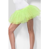 Tutu onderrok neon groen