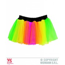 Tutu meerkleurig neon