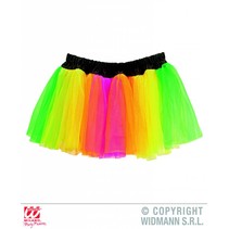 Tutu meerkleurig neon