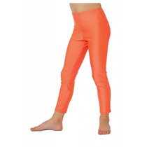 Legging kind neon oranje