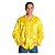 Rouches blouse man luxe geel