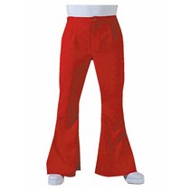 Hippie Disco broek rood man