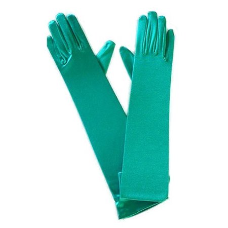 Handschoenen lang groen