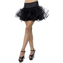 Tule petticoat zwart