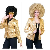 Disco jasje goud