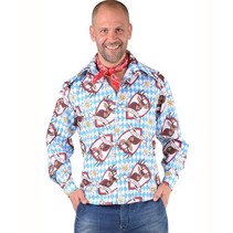 Alm Hirsch Oktoberfest blouse man