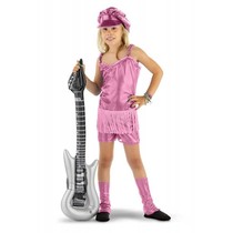 Rocker Popstar Girl 3-delig Pakje roze