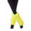 Beenwarmers pluche neon geel