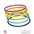 Armband 18 ringen neon multikleuren