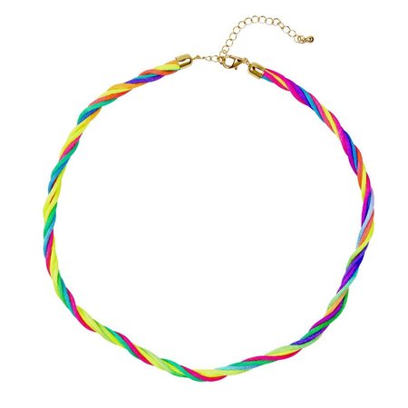 Neon ketting multikleur