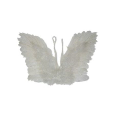 Engelen vleugels wit veren kind