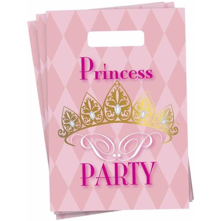 Prinsessen Uitdeelzakjes Party 6 stuks