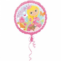 Helium Ballon Happy Birthday Princess 43cm