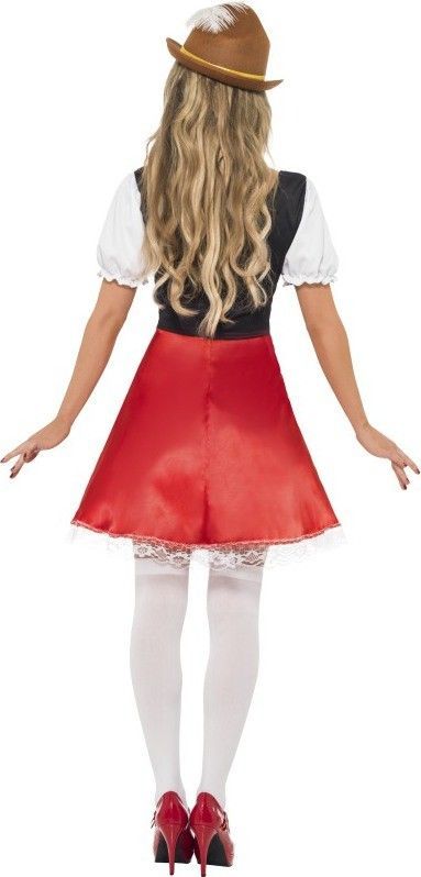 G ik ben trots Onweersbui Oktoberfest jurk vrouw rood | Topperskleding
