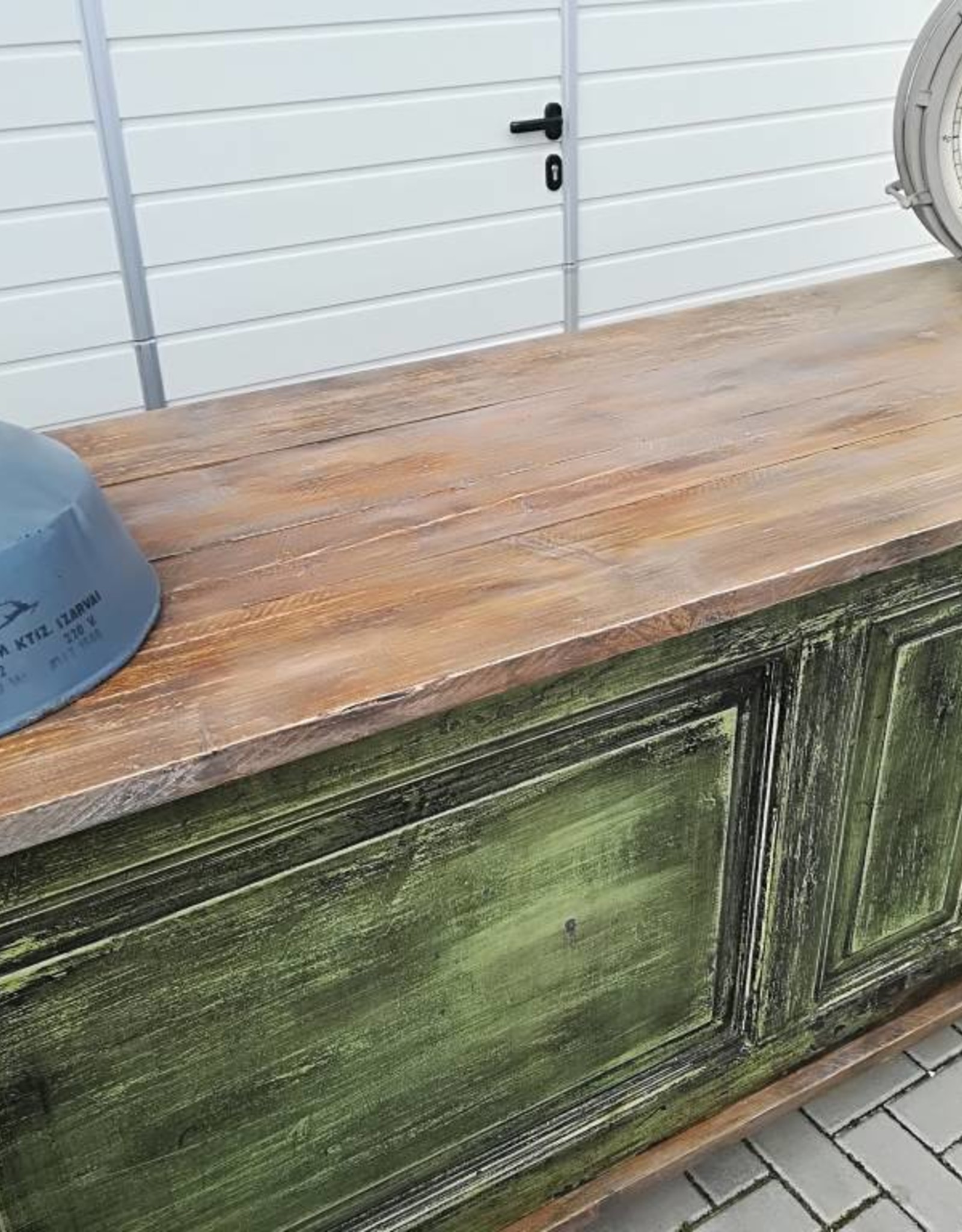 Vintage Industrial Counter