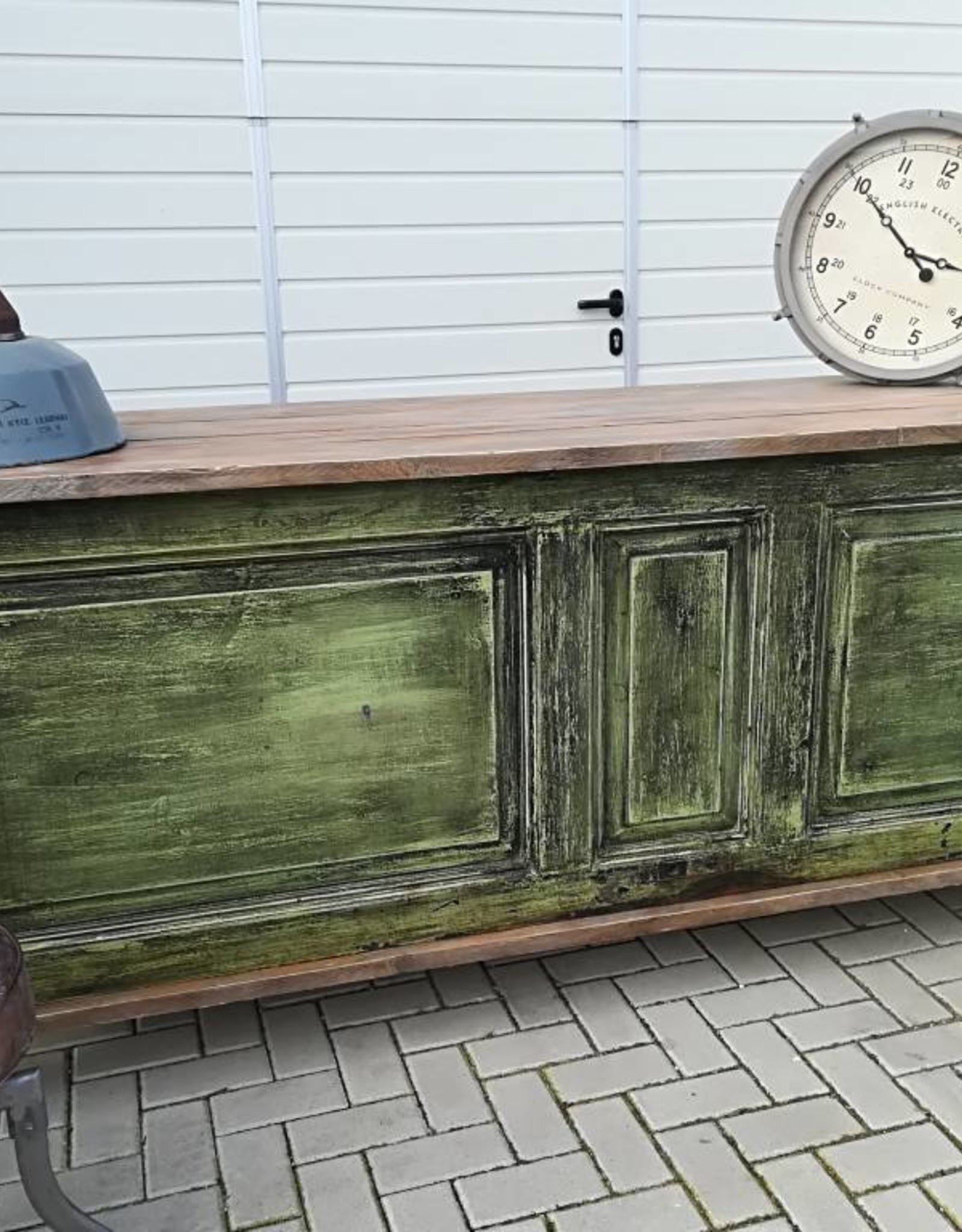 Vintage Industrial Counter