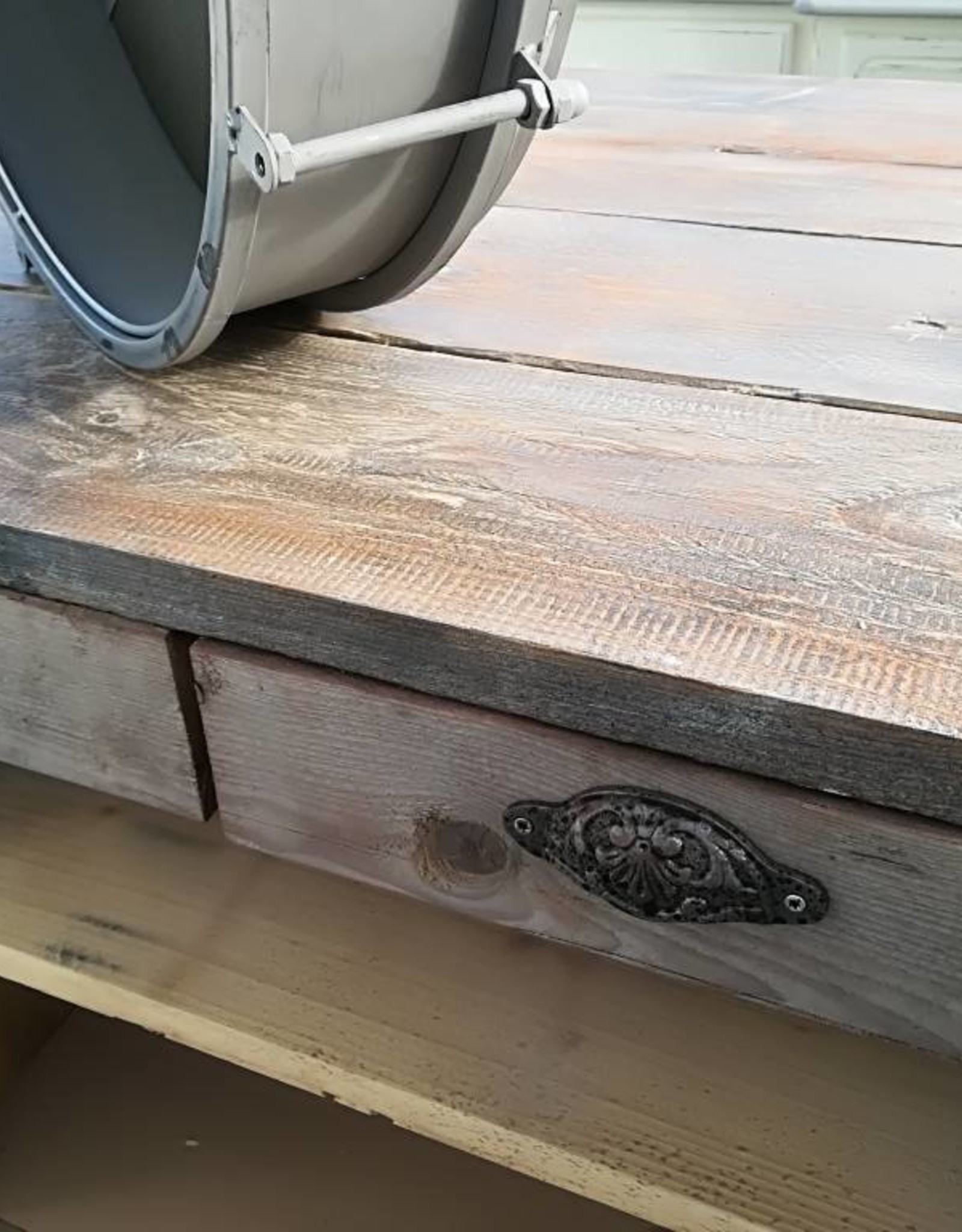 Vintage Industrial Counter