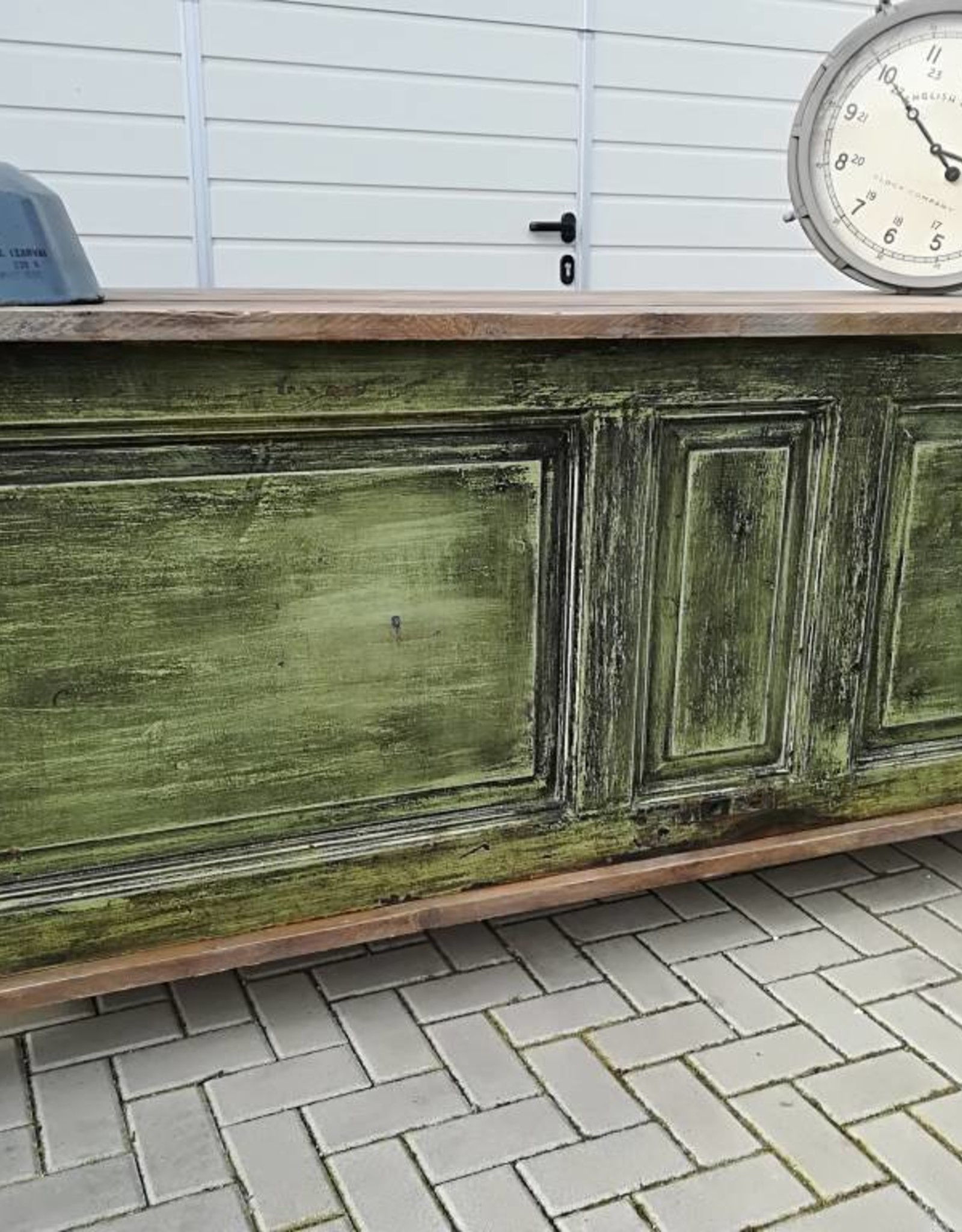Vintage Industrial Counter