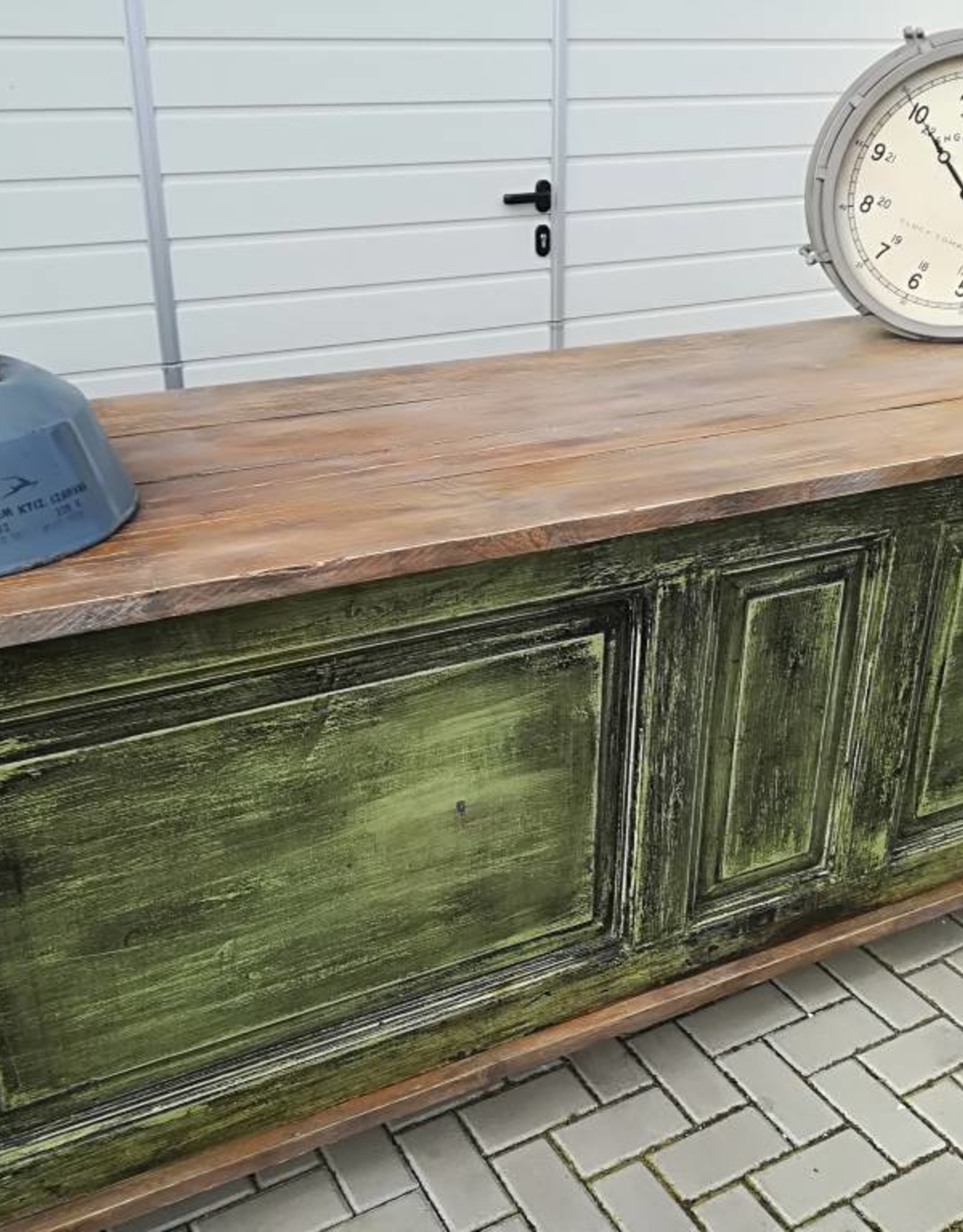 Vintage Industrial Counter