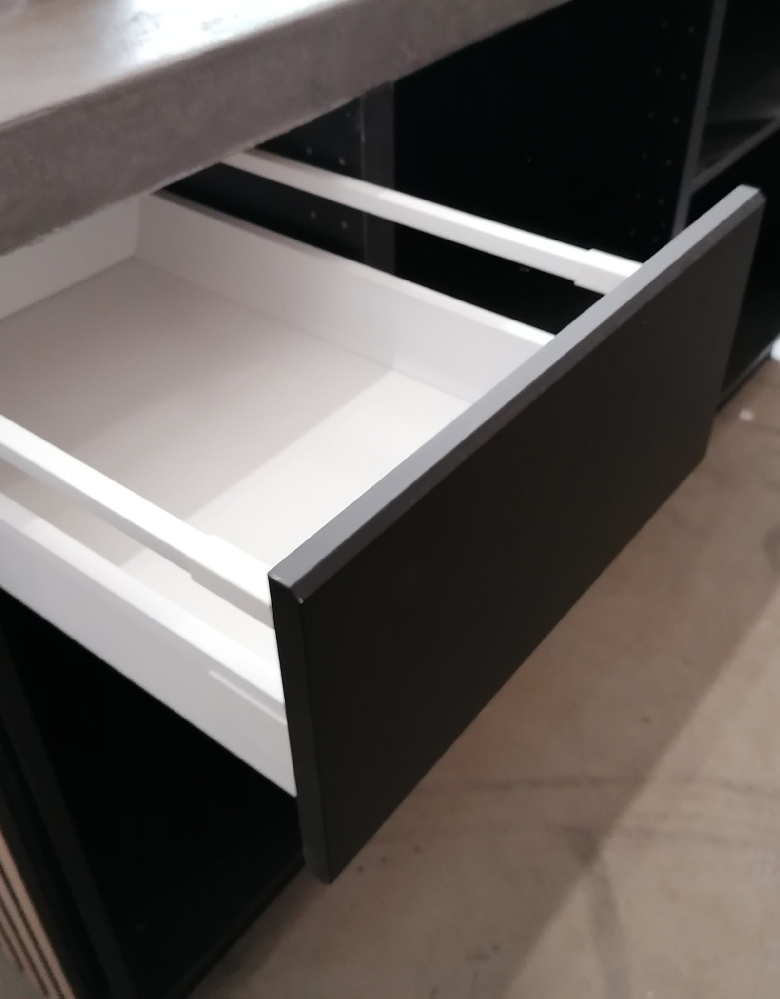 Design Theke Beton Putz / Mortex Platte