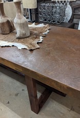 Mortex Concrete Stucco Table Rust look