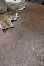 Mortex Gewachster Beton Tisch Rost-Optik