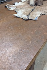 Mortex Concrete Stucco Table Rust look