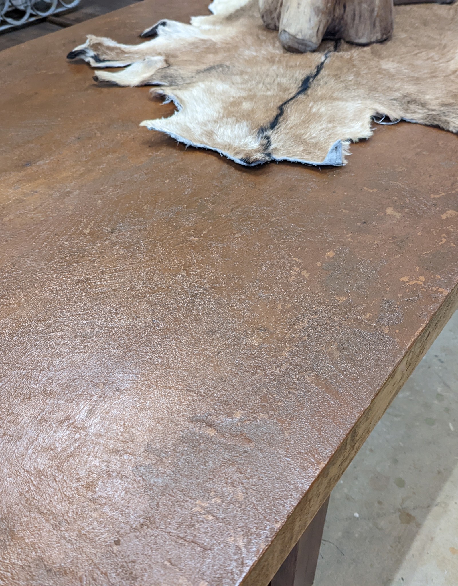 Mortex Beton Ciré Tafel, Mortex Stucwerk Roest effect