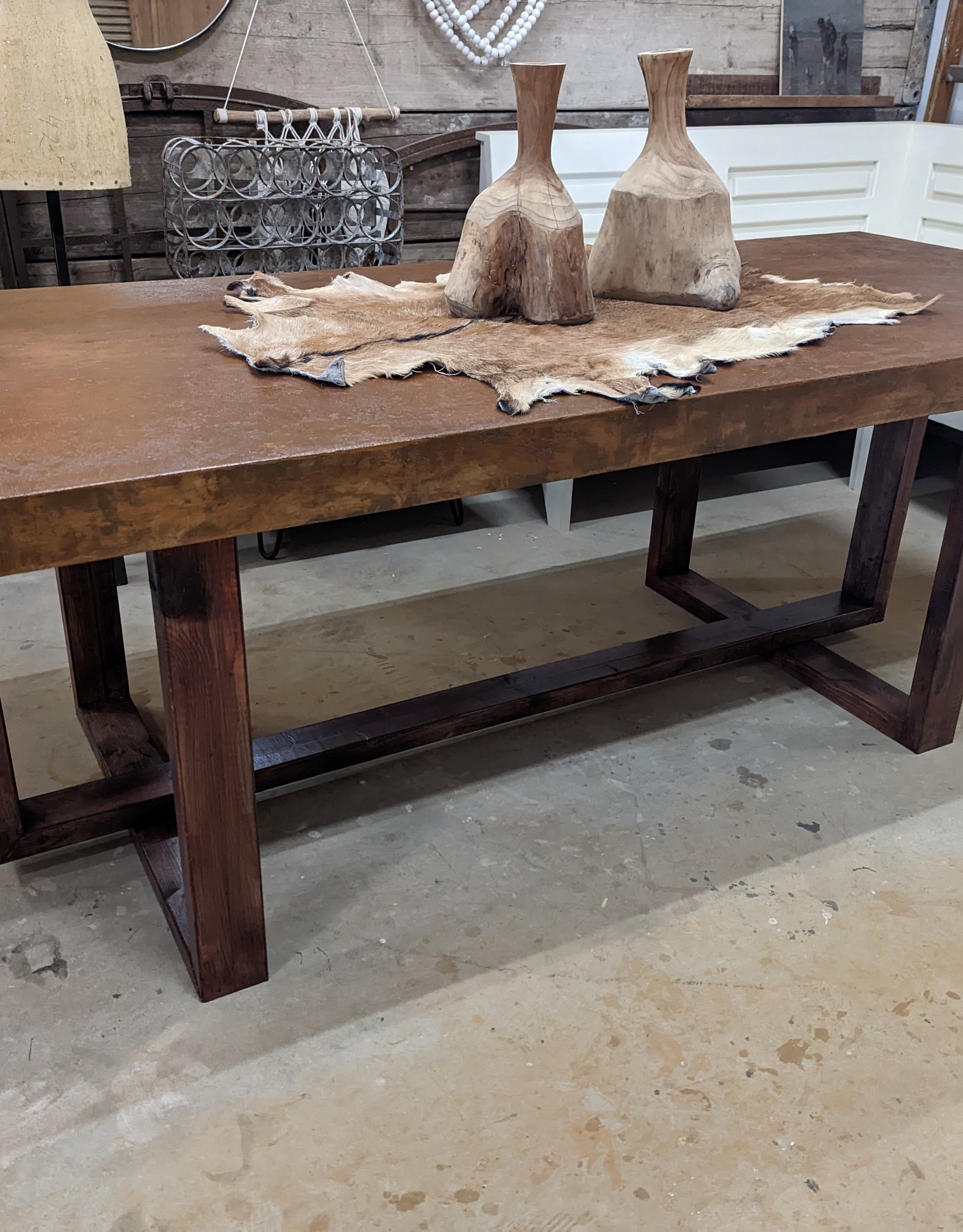 Mortex Beton Ciré Tafel, Mortex Stucwerk Roest effect