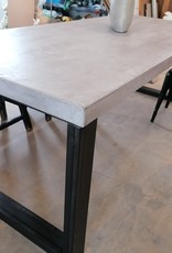 Mortex Beton Ciré Tafel, Mortex Stucwerk metalen onderstel