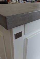 Vintage Ladentheke Mikrozement Platte