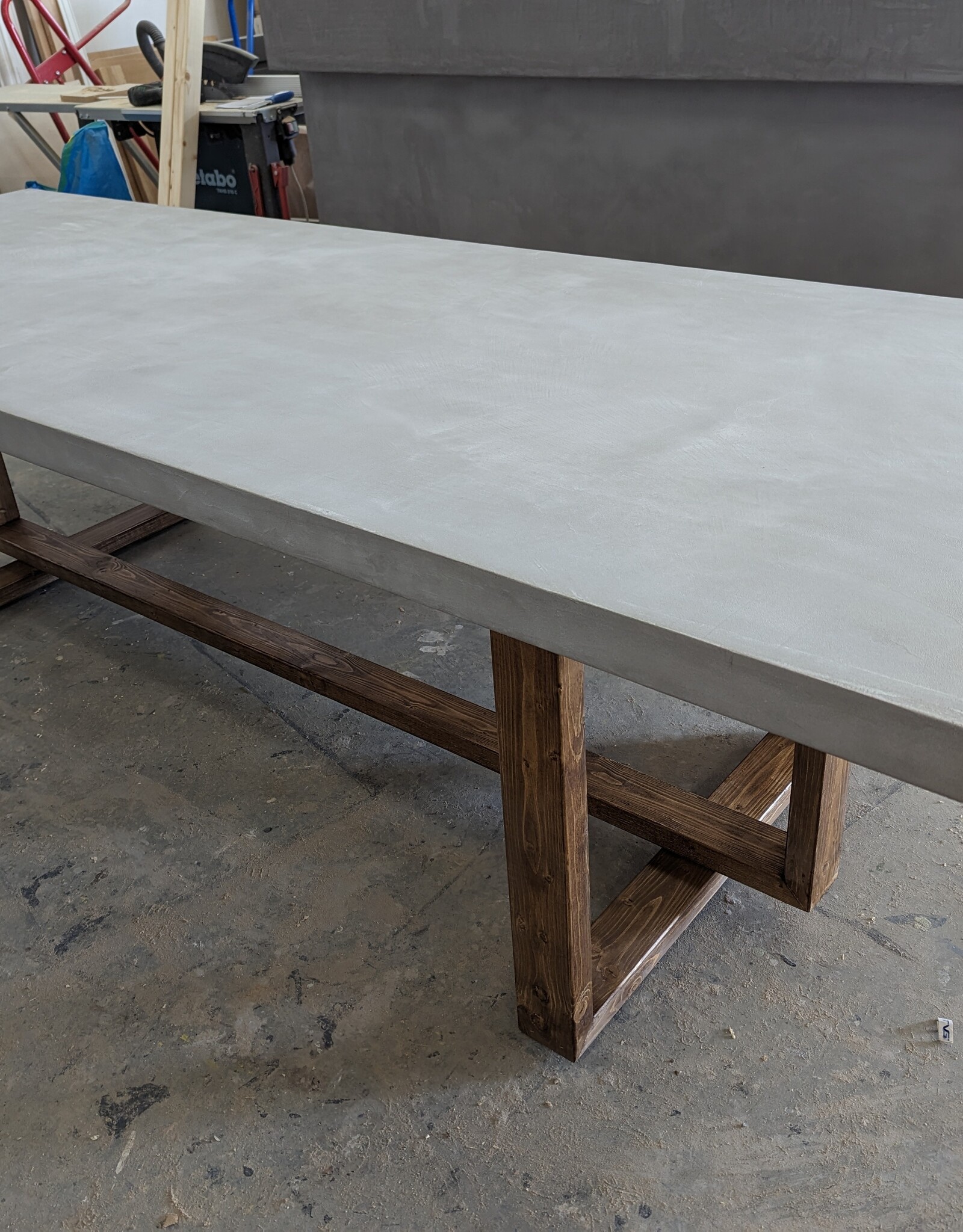 Mortex Concrete Stucco Table