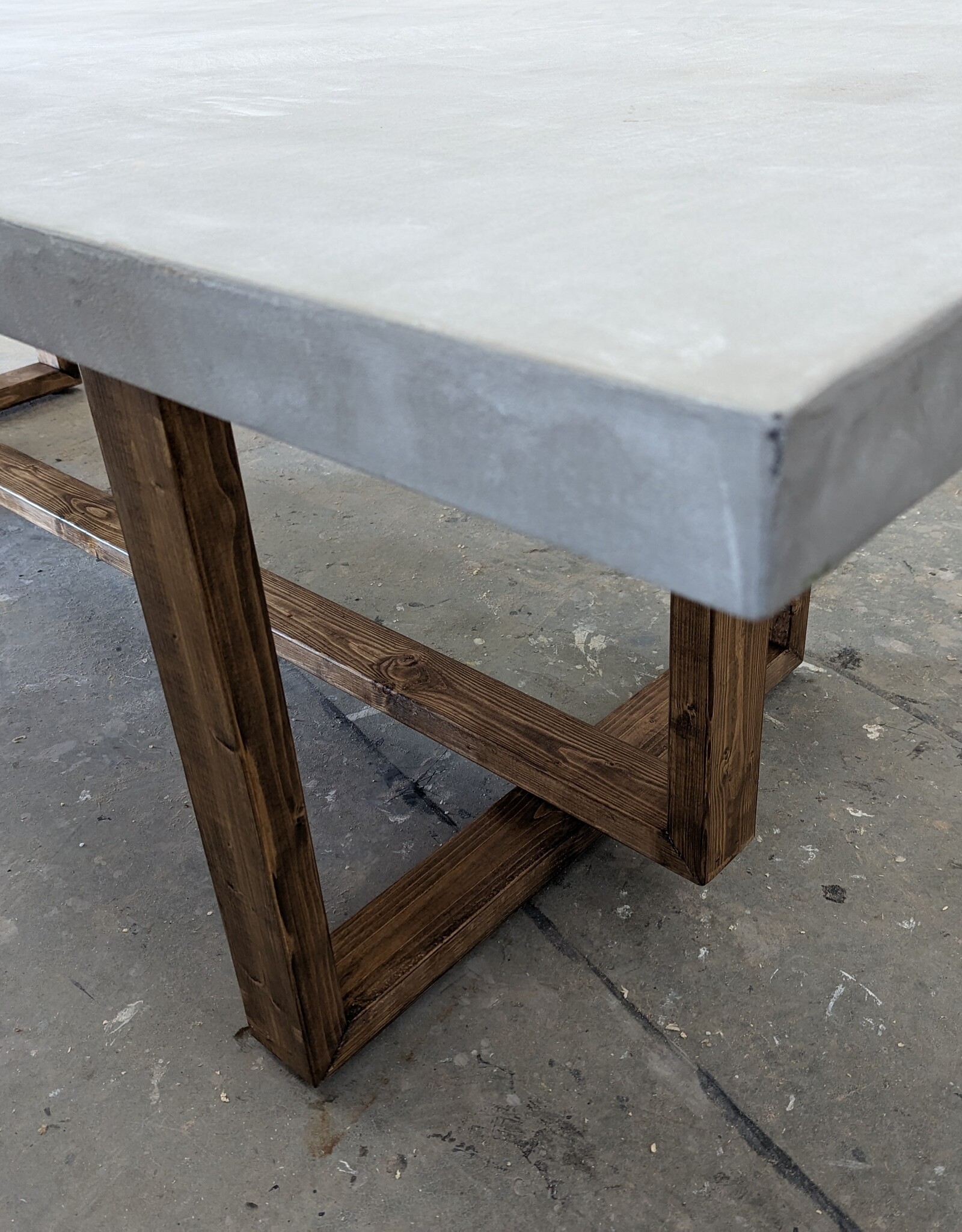Mortex Concrete Stucco Table