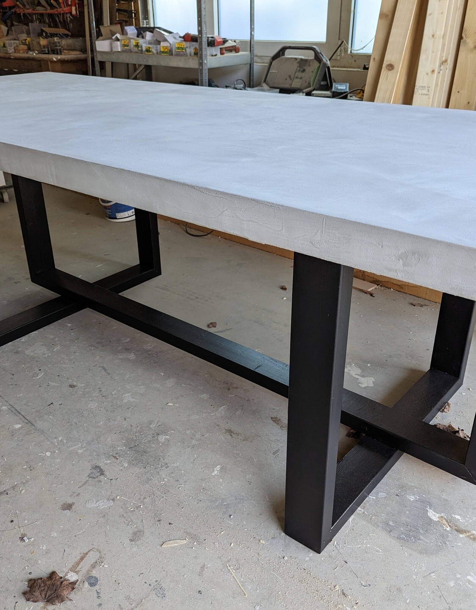 Mortex Concrete Stucco Table