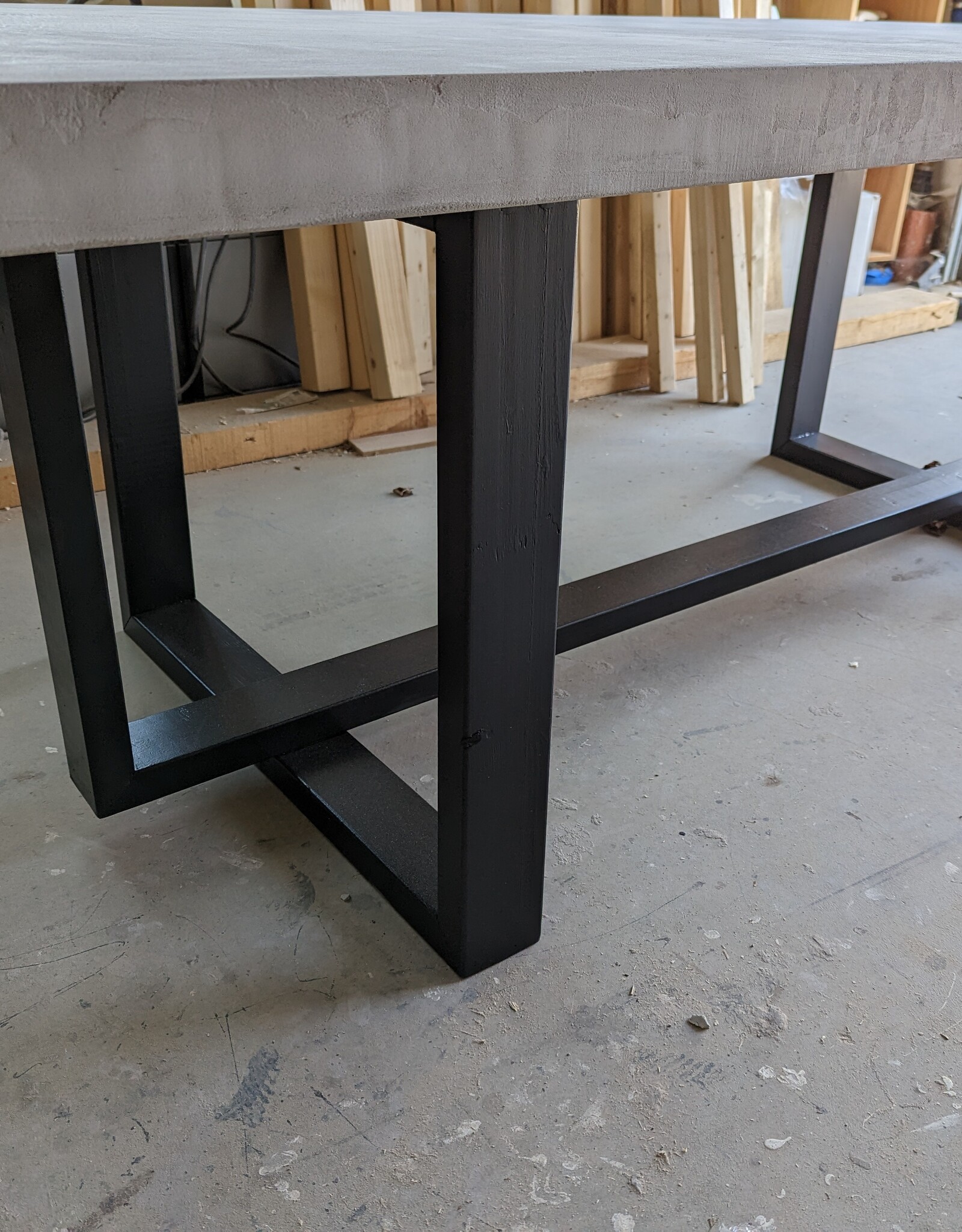 Mortex Gewachster Beton Tisch