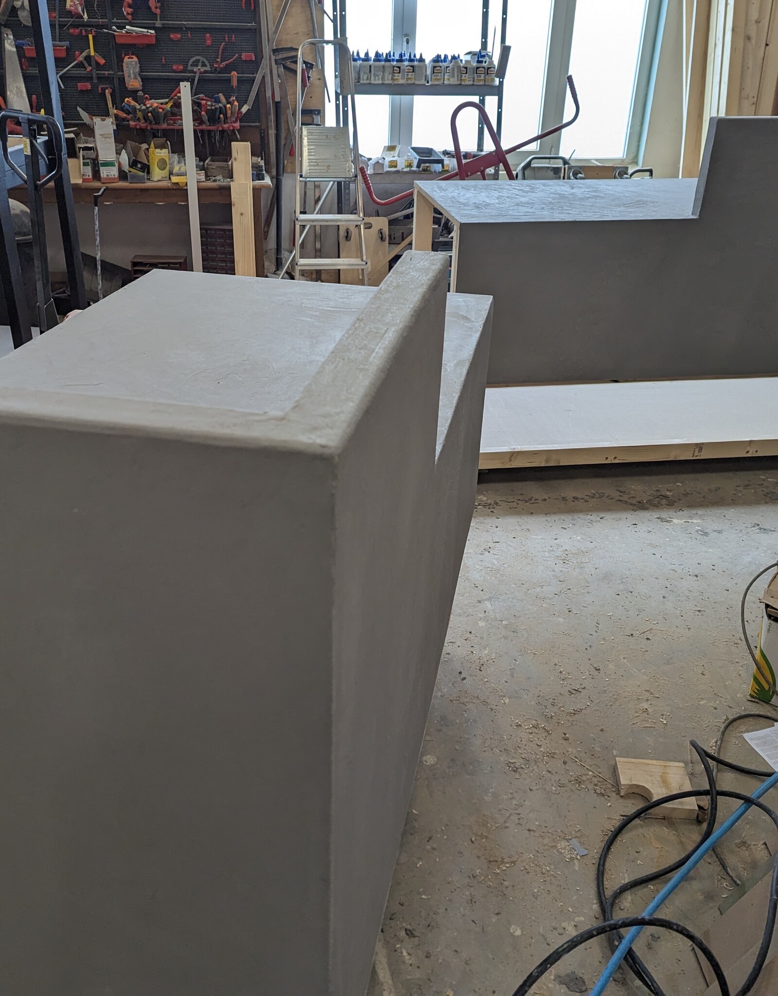 Thekenbau Beton Design Mortex