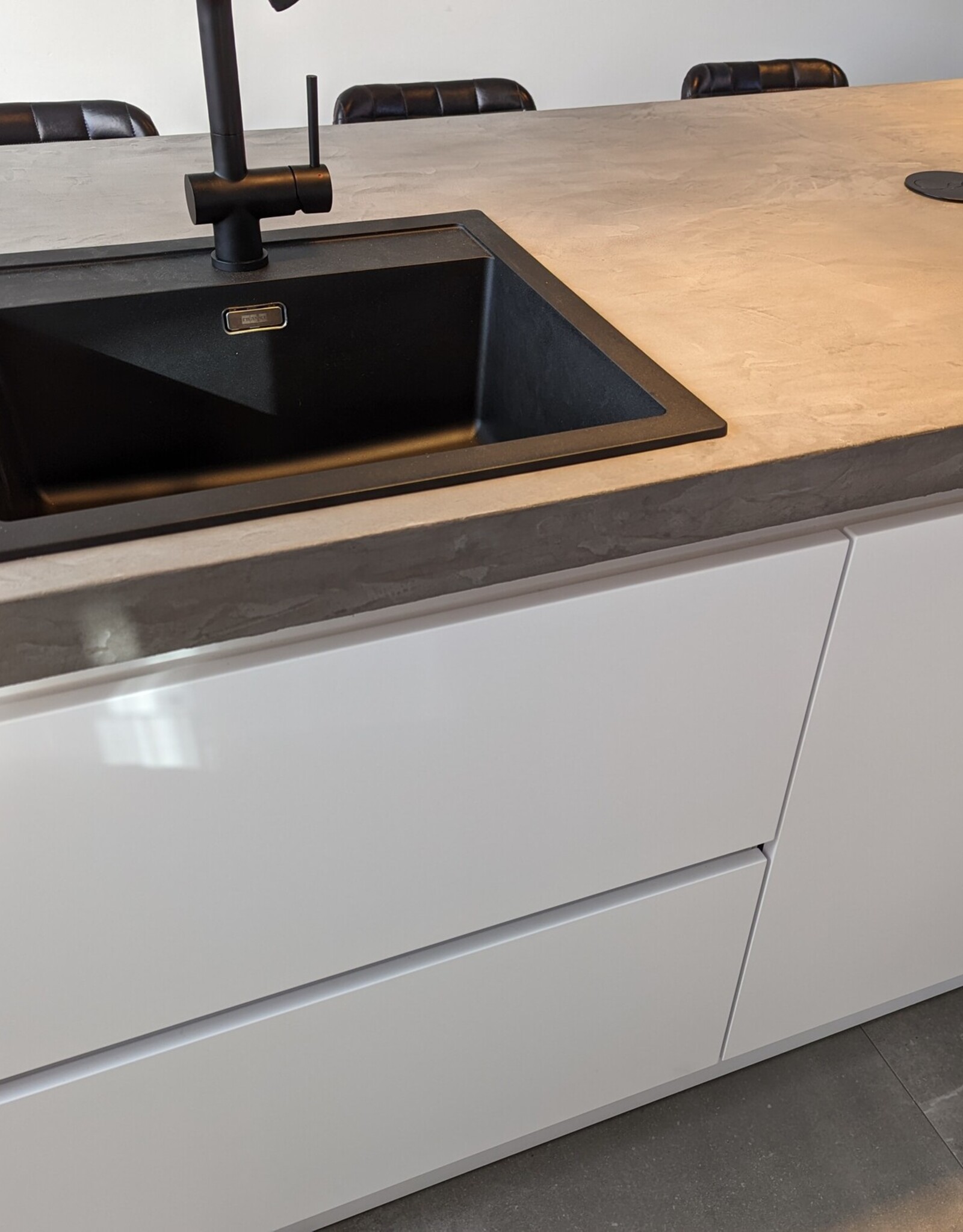 Beton Ciré / Mortex beton Keukenblad / Werkblad