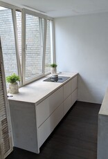 Gewachster Beton  Arbeitsplatte nach Maß