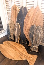 Fisch aus Vintage Holz