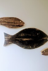 Fisch aus Vintage Holz