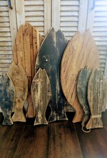 Fisch aus Vintage Holz