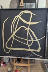 Art Object:  Triangle in Gold