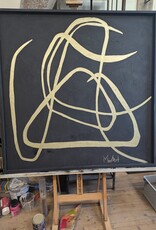 Art Object:  Triangle in Gold
