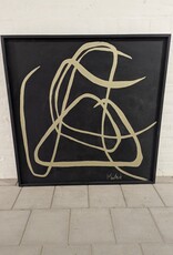 Art Object:  Triangle in Gold