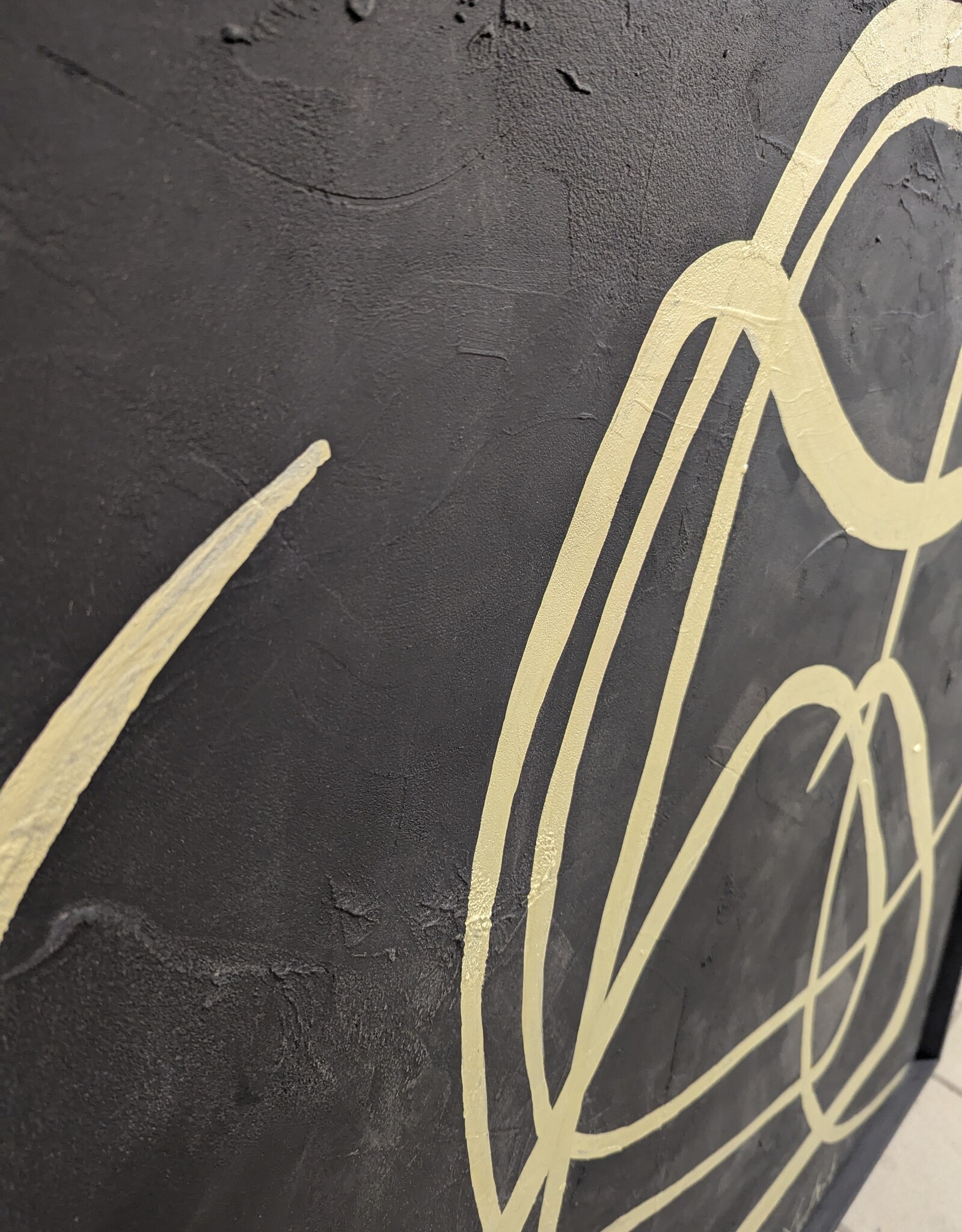 Art Object:  Triangle in Gold