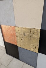 Concrete & Gold Composition