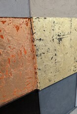Concrete & Gold Composition