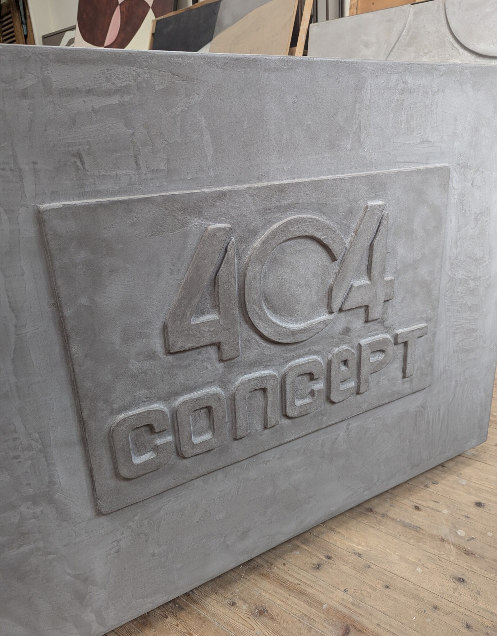 Custom made Counter concrete design Mortex